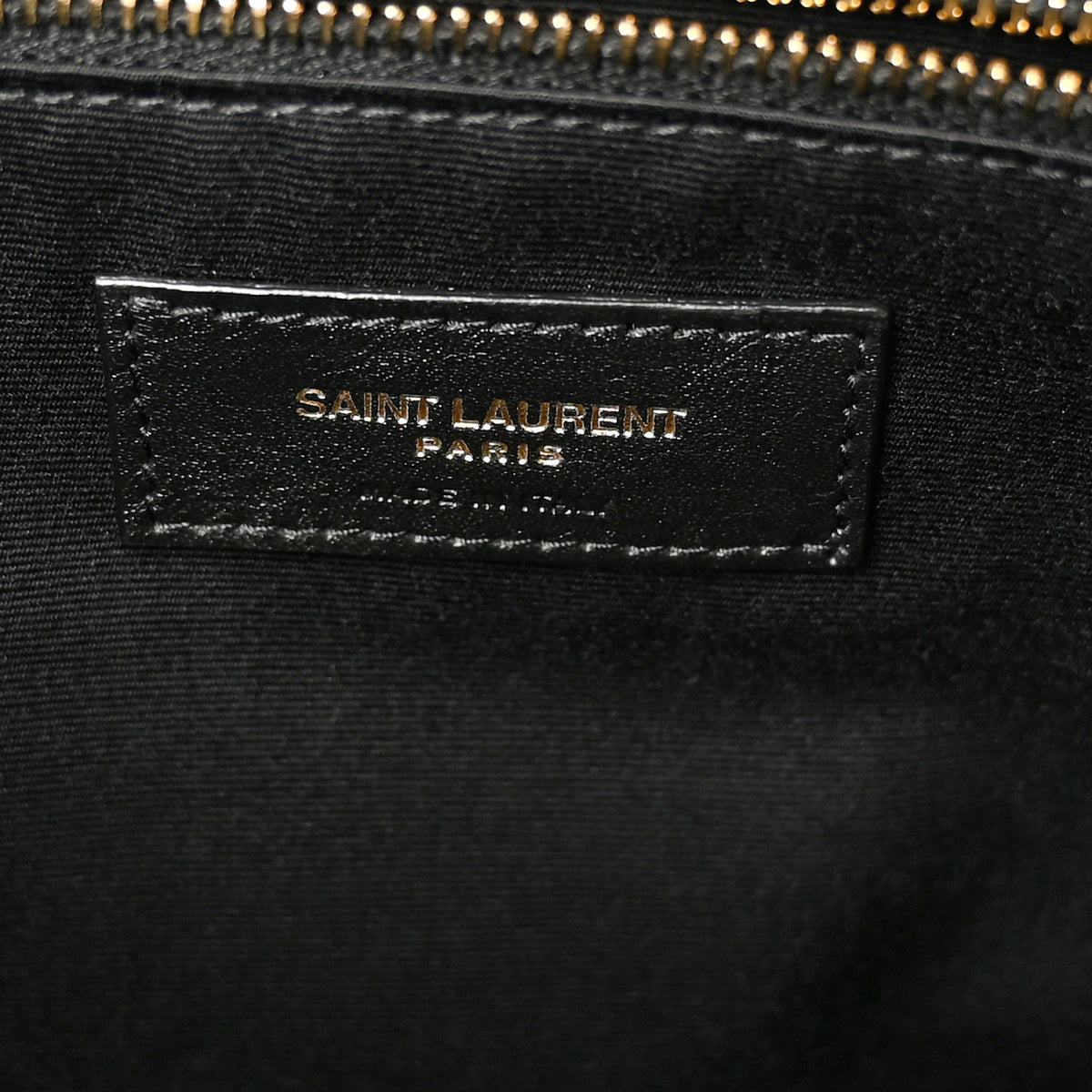 Saint Laurent Lambskin Matelasse Monogram Medium Niki Chain Satchel Black 6 of 10