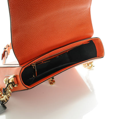 Dolce & Gabbana Calfskin Mini Miss Bonita Satchel Arancio 6 of 7