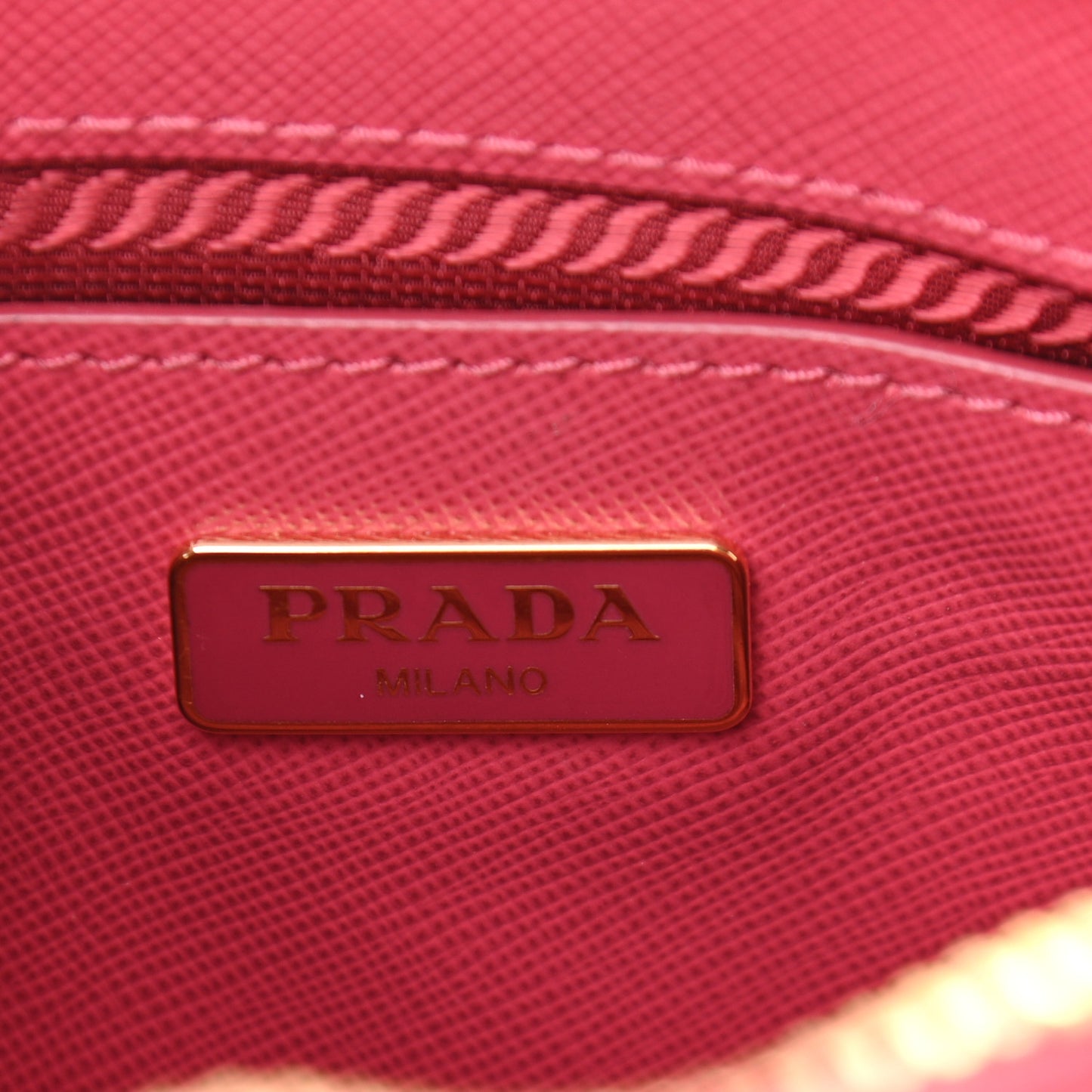 Saffiano Lux Mini Promenade Tote Peonia