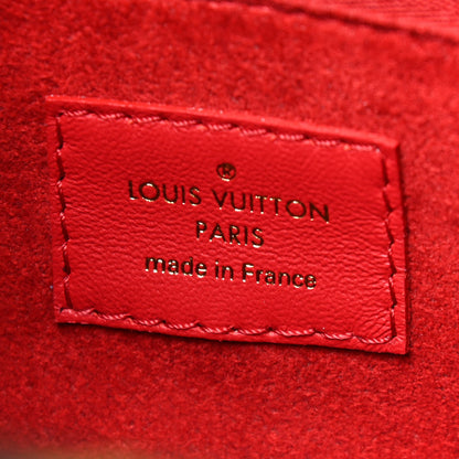 Louis Vuitton Grained Calfskin Monogram Double V Rubis 5 of 5