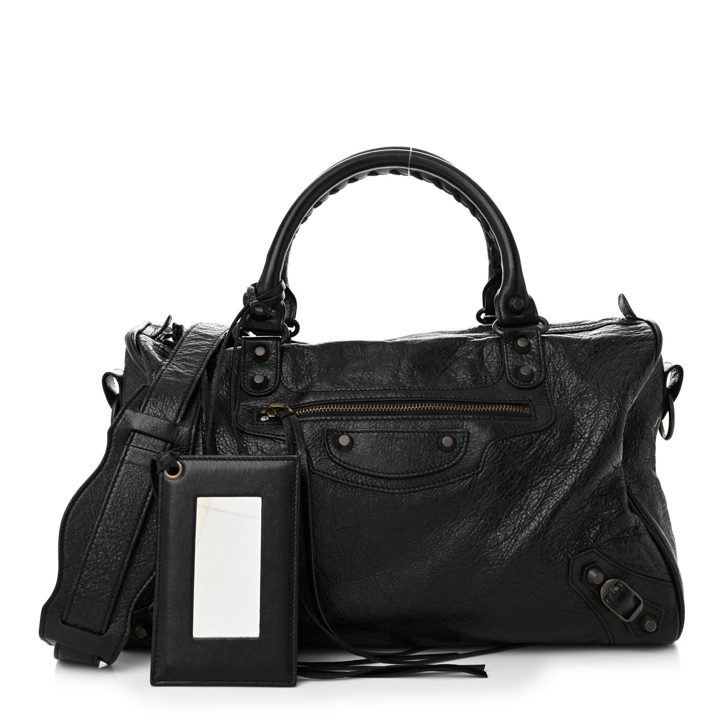 Agneau Classic Hardware Boston Black