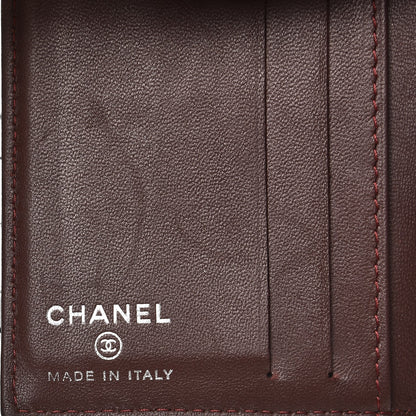 Chanel Lambskin Quilted Card Holder Wallet Black 6 of 7