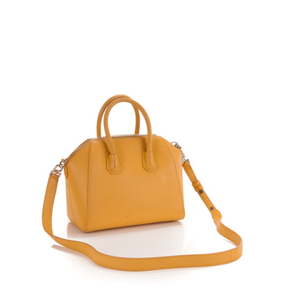 Givenchy Sugar Goatskin Mini Antigona Bright Yellow 3 of 11