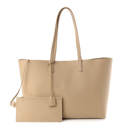 Saint Laurent Calfskin Large Shopping Tote Nude Powder 1 of 11
