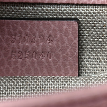 Gucci Dollar Calfskin Small Interlocking G Shoulder Bag Soft Pink 6 of 22