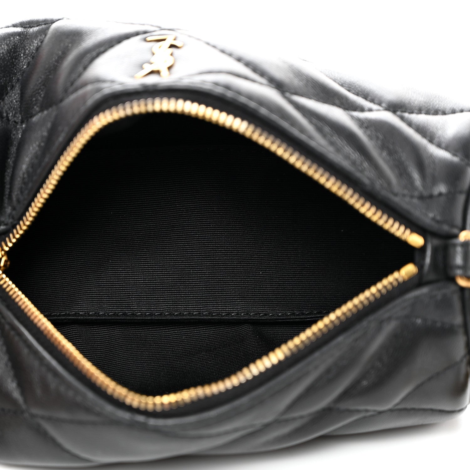 Saint Laurent Lambskin Monogram Mini Sade Tube Bag Black 6 of 11