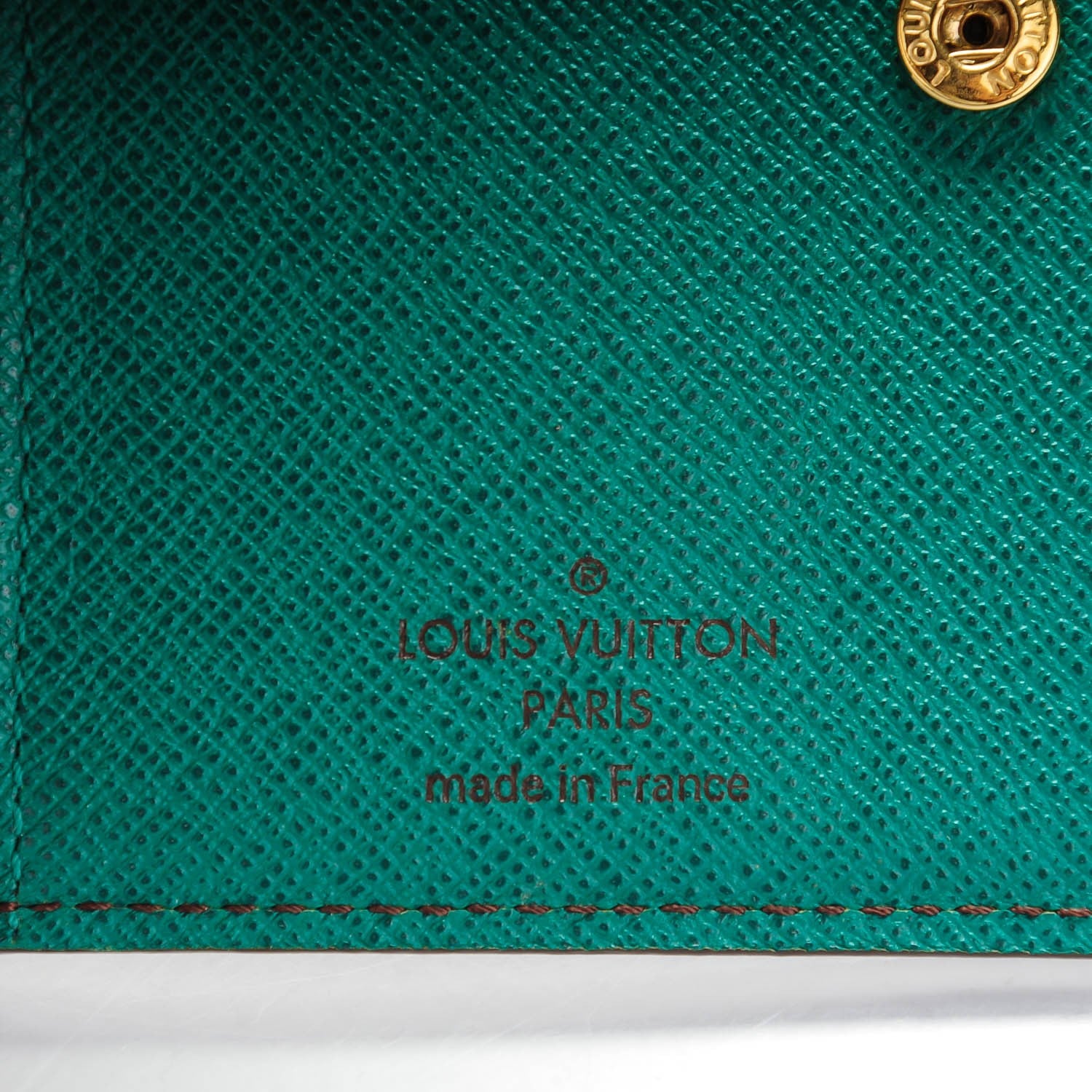 Louis Vuitton Monogram Compact Marie Wallet Vert 7 of 8
