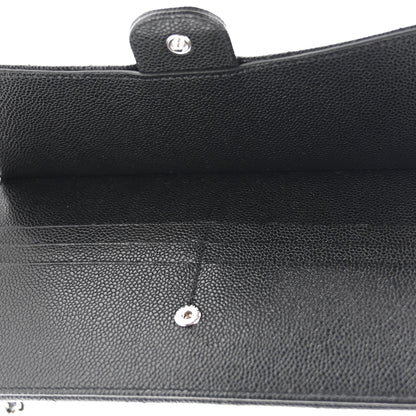 Chanel Caviar Quilted Classic Pouch With Handle Black 8 of 10
