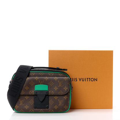 Louis Vuitton Monogram Macassar S Lock Messenger Minty Green 13 of 13