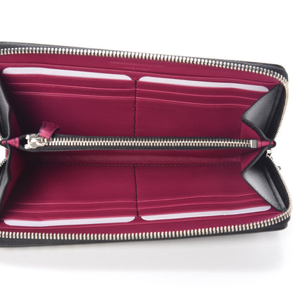 Alexander McQueen Nappa Studded Skull Continental Zip Wallet Black 5 of 8