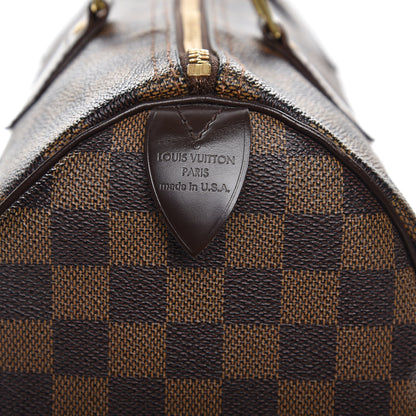 Louis Vuitton Damier Ebene Speedy 30 7 of 15