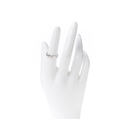 Cartier 18K White Gold 3.5mm LOVE Wedding Band Ring 54 6.75 2 of 4