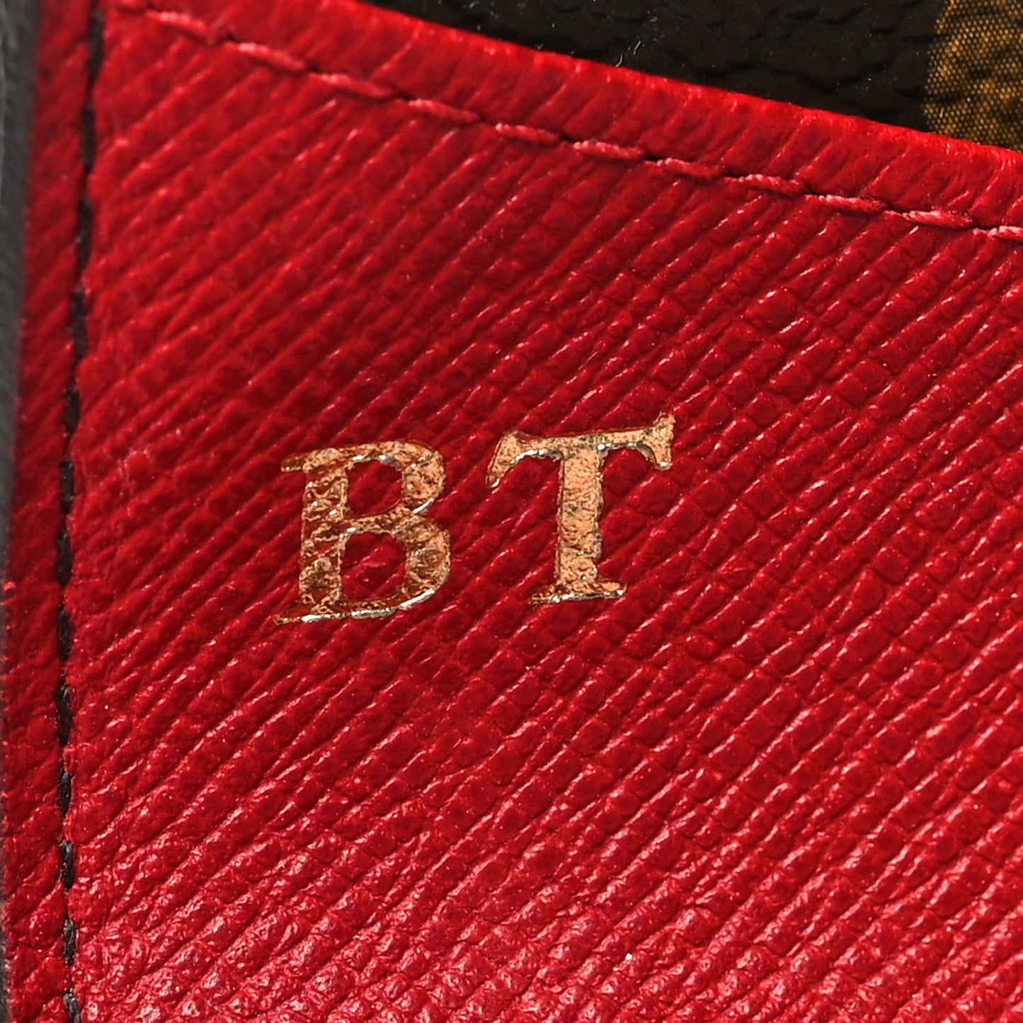Monogram Emilie Wallet Rouge