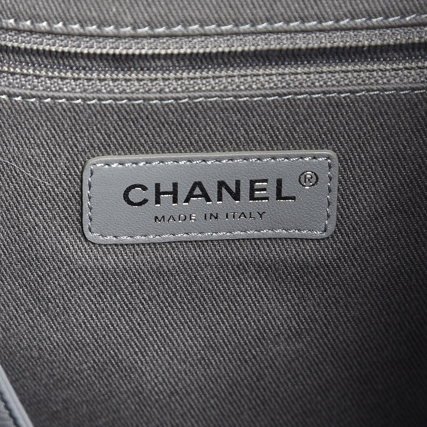Canvas Large Deauville Backpack Grey