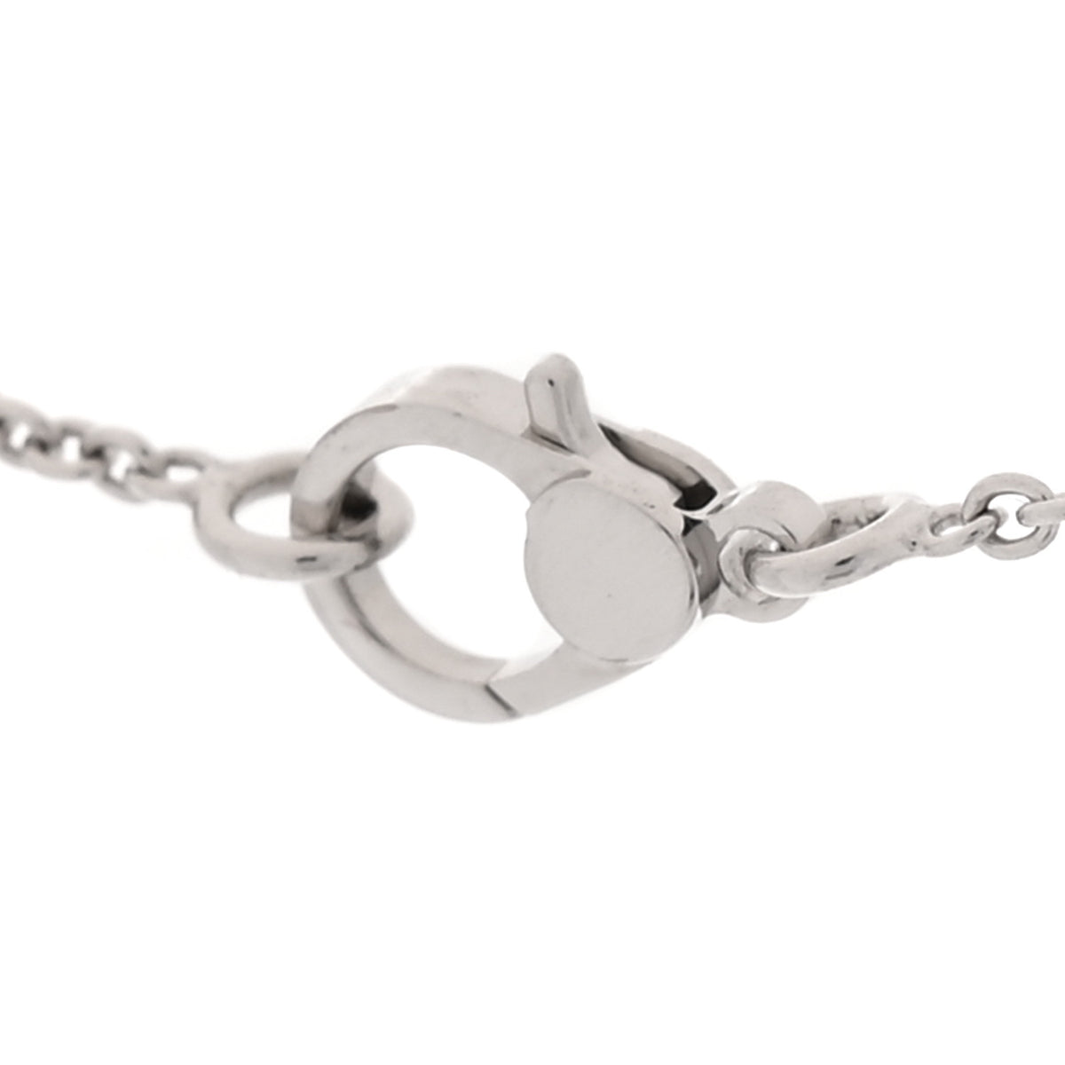18K White Gold Diamond Finesse Pendant Necklace