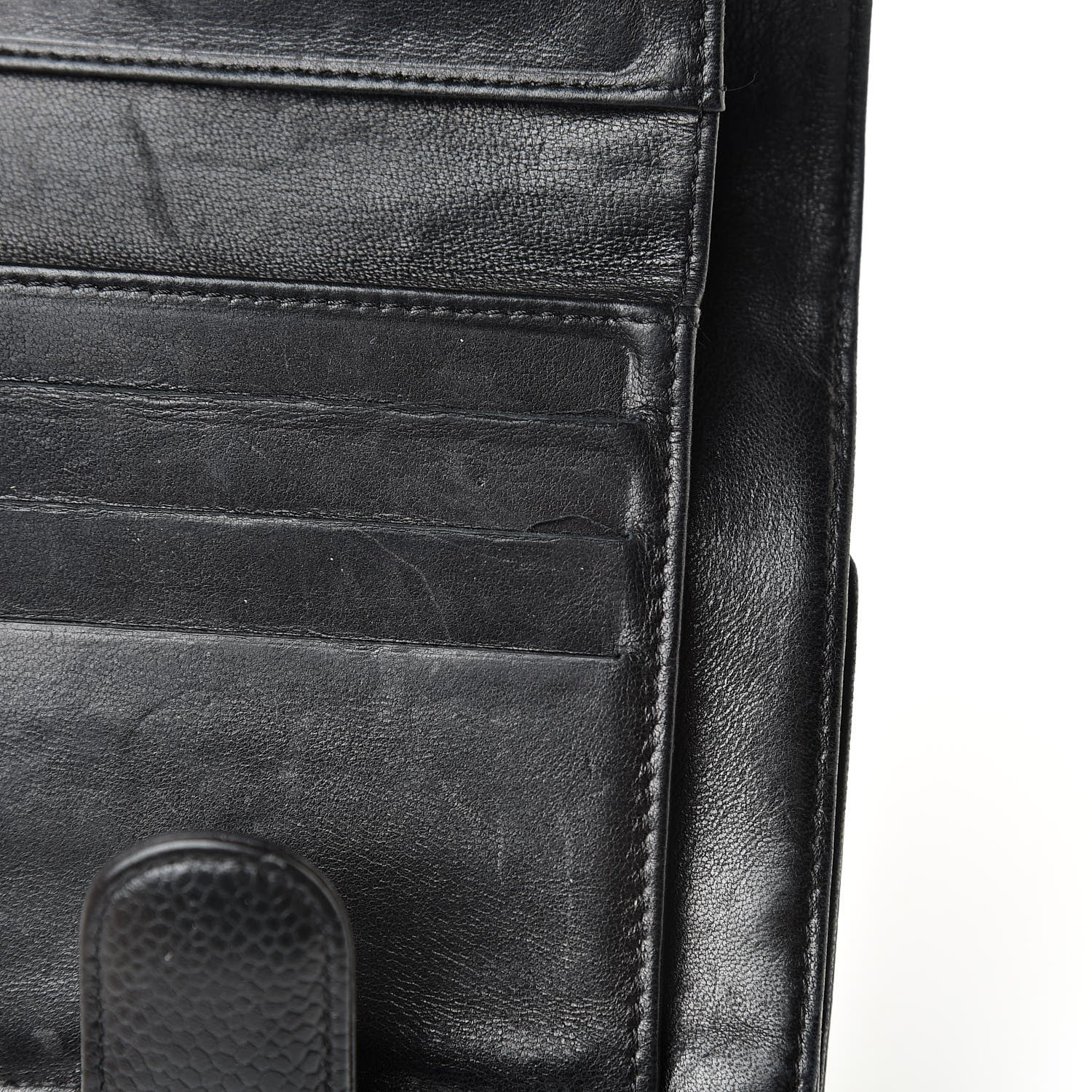 Chanel Caviar Timeless CC Compact Flap Wallet Black 11 of 16