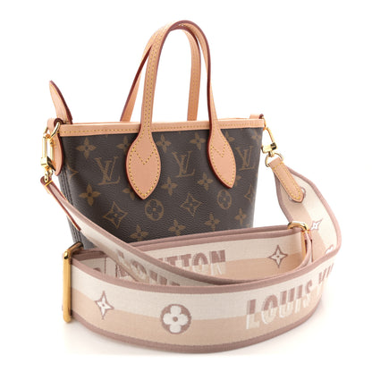 Louis Vuitton Monogram Neverfull BB Beige 3 of 12