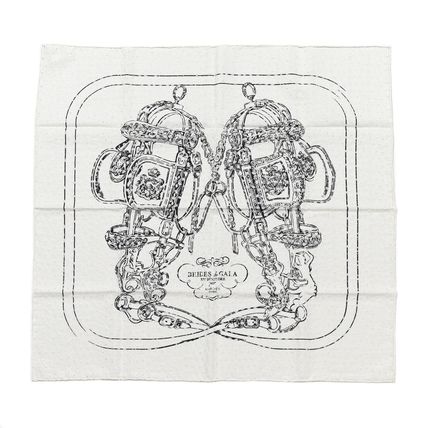 Silk Embroidered Brides De Gala Finesse Broderie Anglaise Scarf 70 White Black
