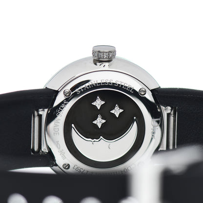 Christian Dior Stainless Steel Satin Diamond Bezel Mother of Pearl 25mm La D De Dior Rose Celeste Quartz Watch 3 of 3