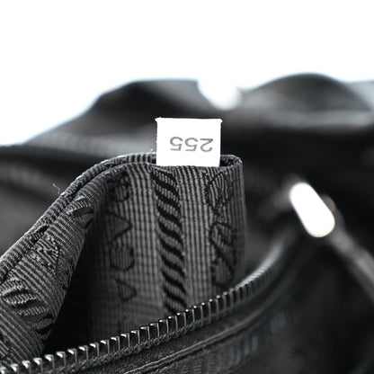 Prada Nylon New Vela Studded Backpack Black 7 of 11