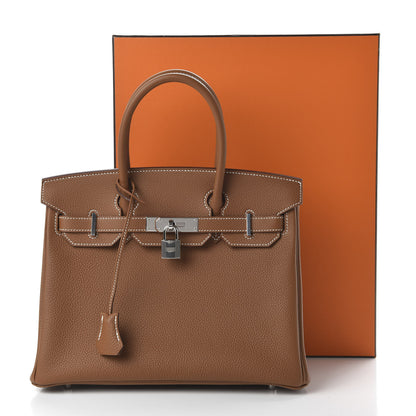 Hermes Togo Birkin 30 Gold 11 of 11