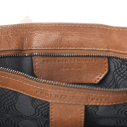 Proenza Schouler Lambskin Large PS1 Satchel Saddle 8 of 11