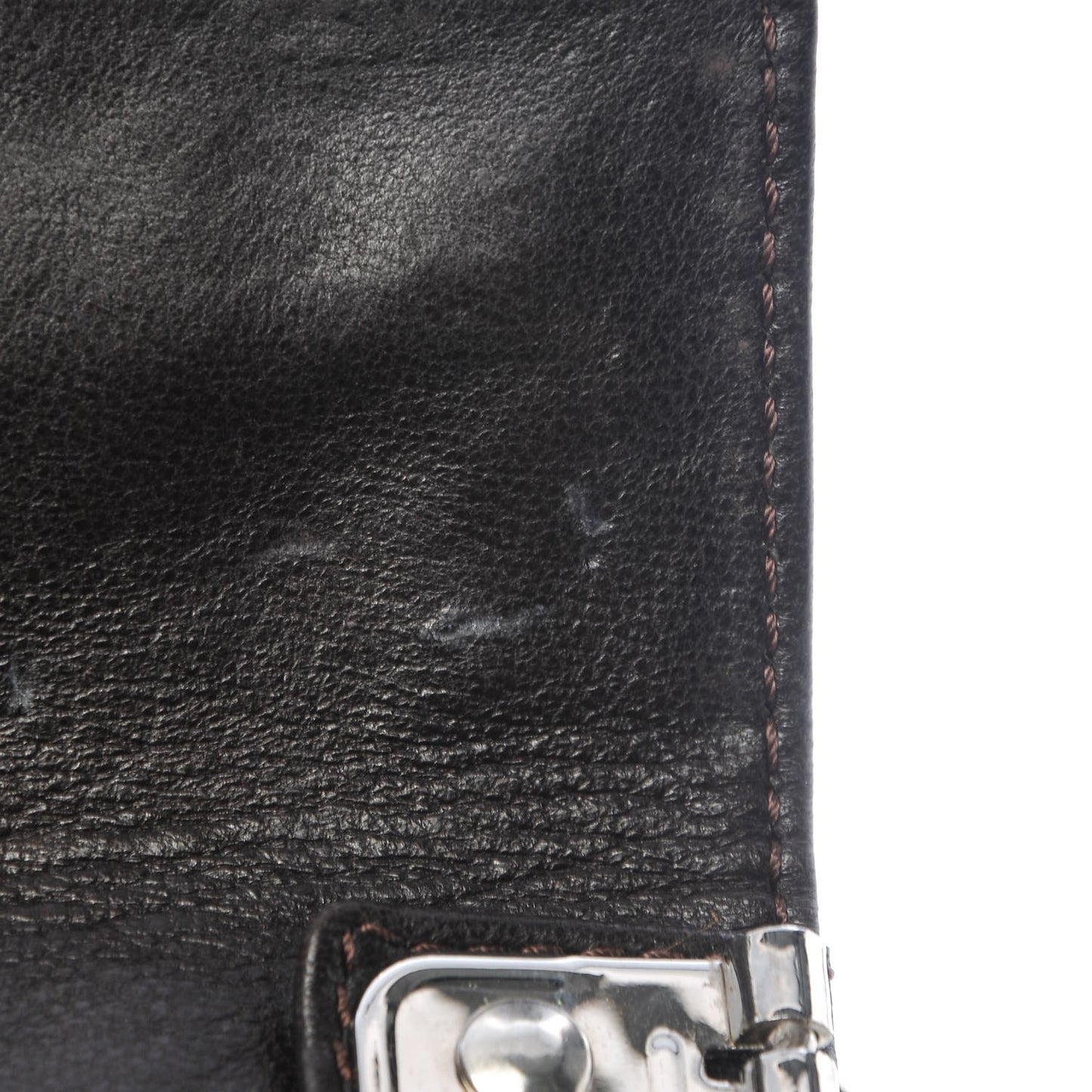 Pequin Striped Key Holder Tobacco