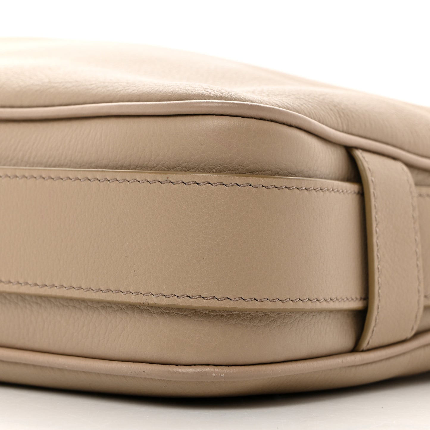 Supple Calfskin Medium Romy Shoulder Bag Safari