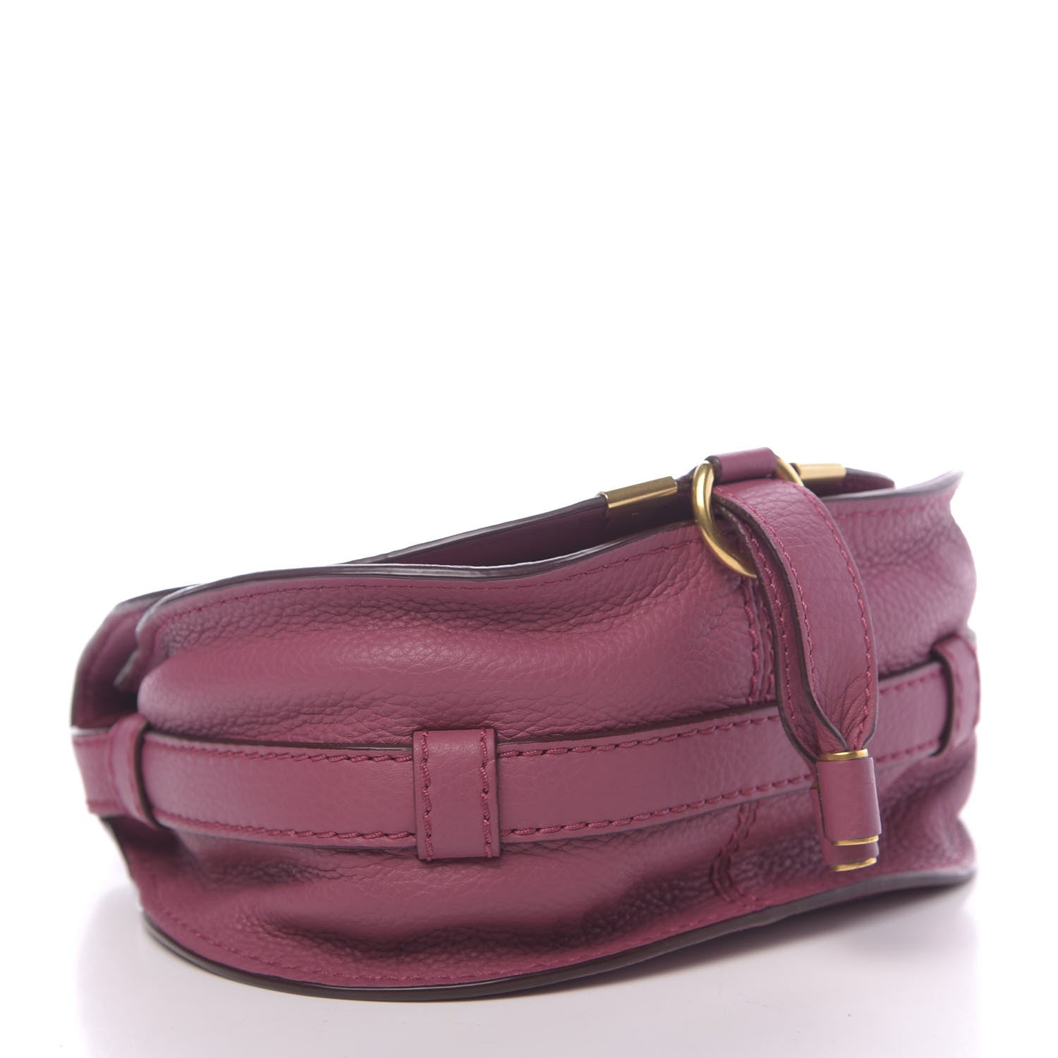 Chloe Calfskin Mini Marcie Round Crossbody Bag Dreamy Pink 4 of 10
