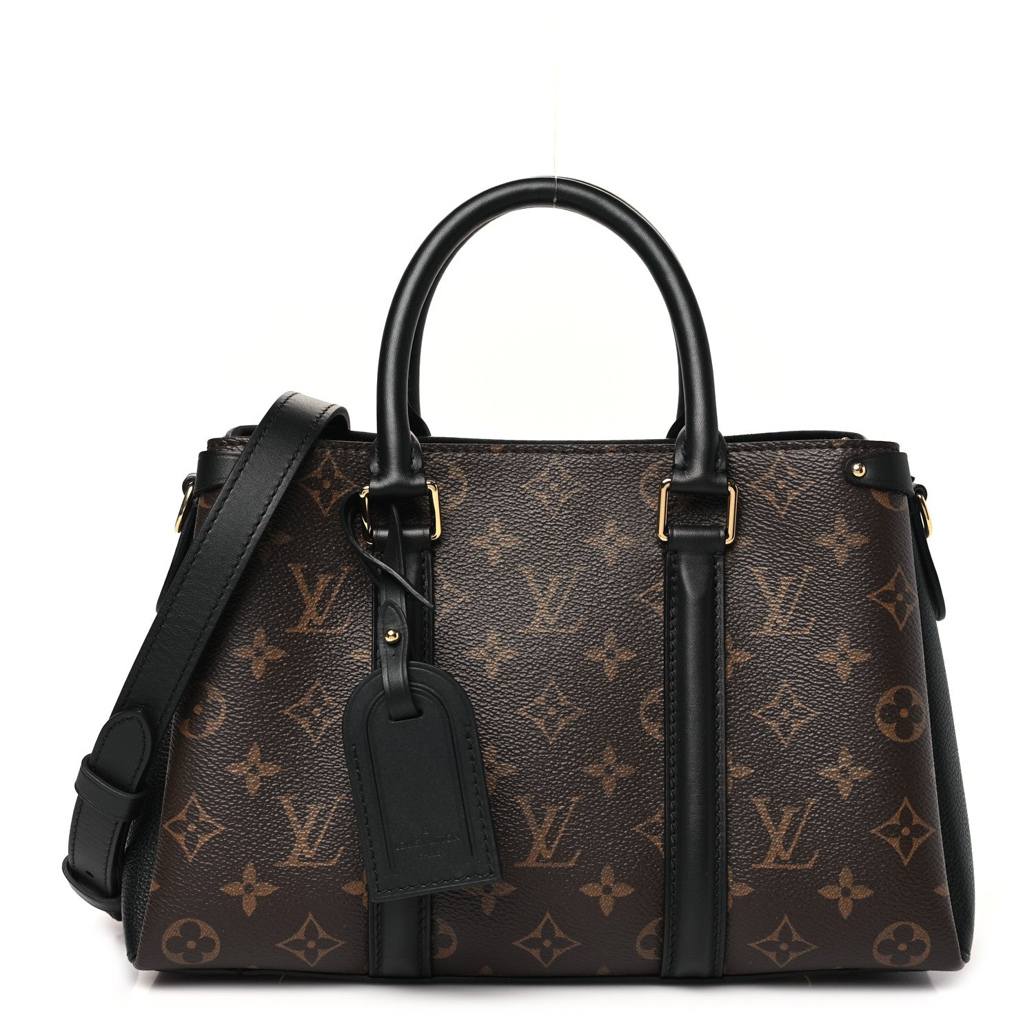 Louis Vuitton Monogram Soufflot BB Black 1 of 10