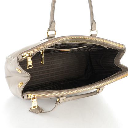 Prada Saffiano Medium Galleria Double Zip Tote Argilla 5 of 9