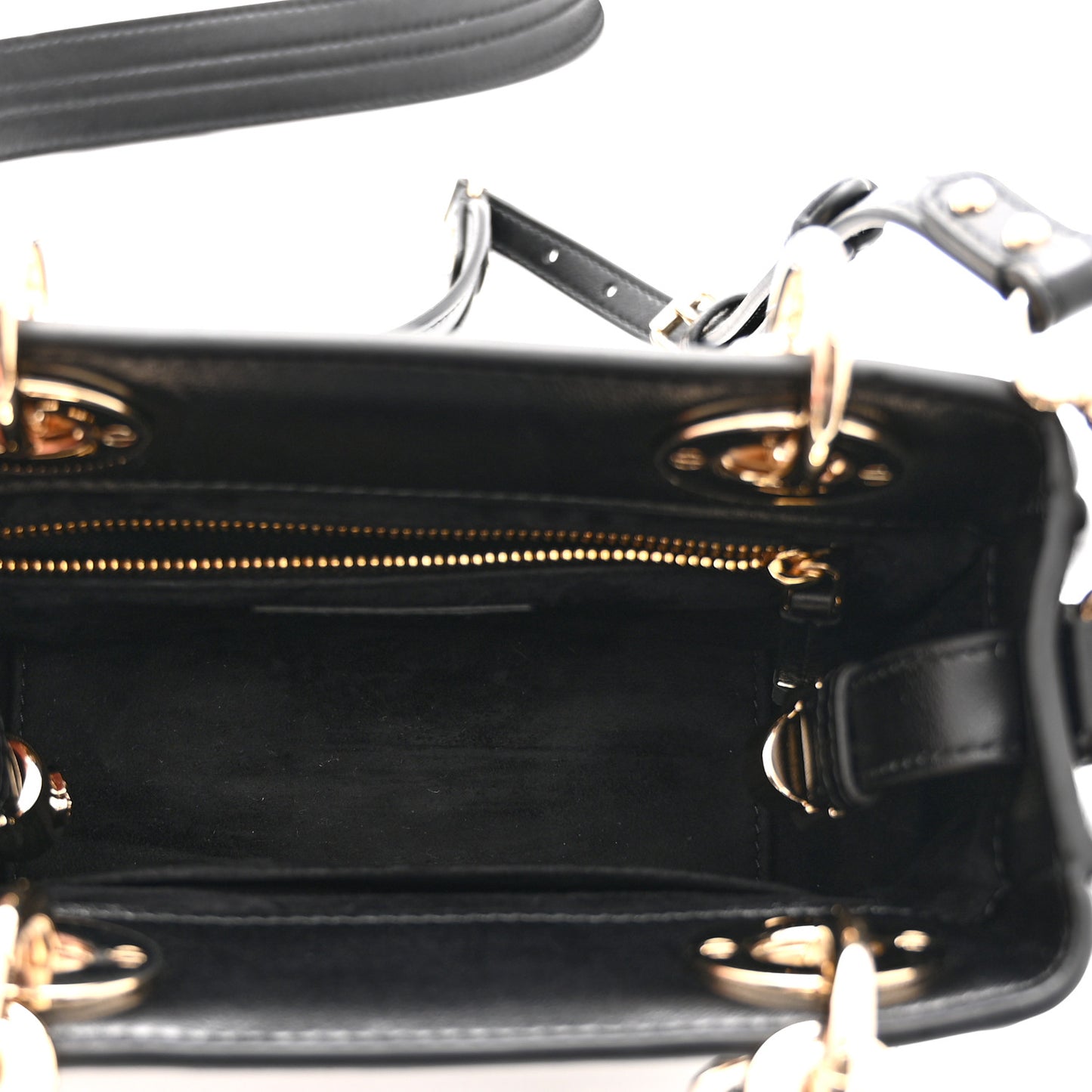 Calfskin Cannage Mini The Lady 95.22 Black
