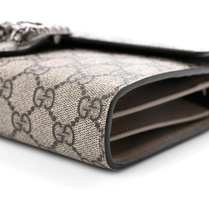 Gucci GG Supreme Monogram Mini Dionysus Chain Wallet Beige Taupe 9 of 9