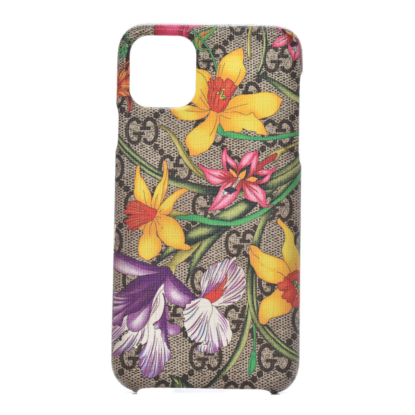 GG Supreme Monogram Flora Ophidia iPhone 11 Pro Max Case