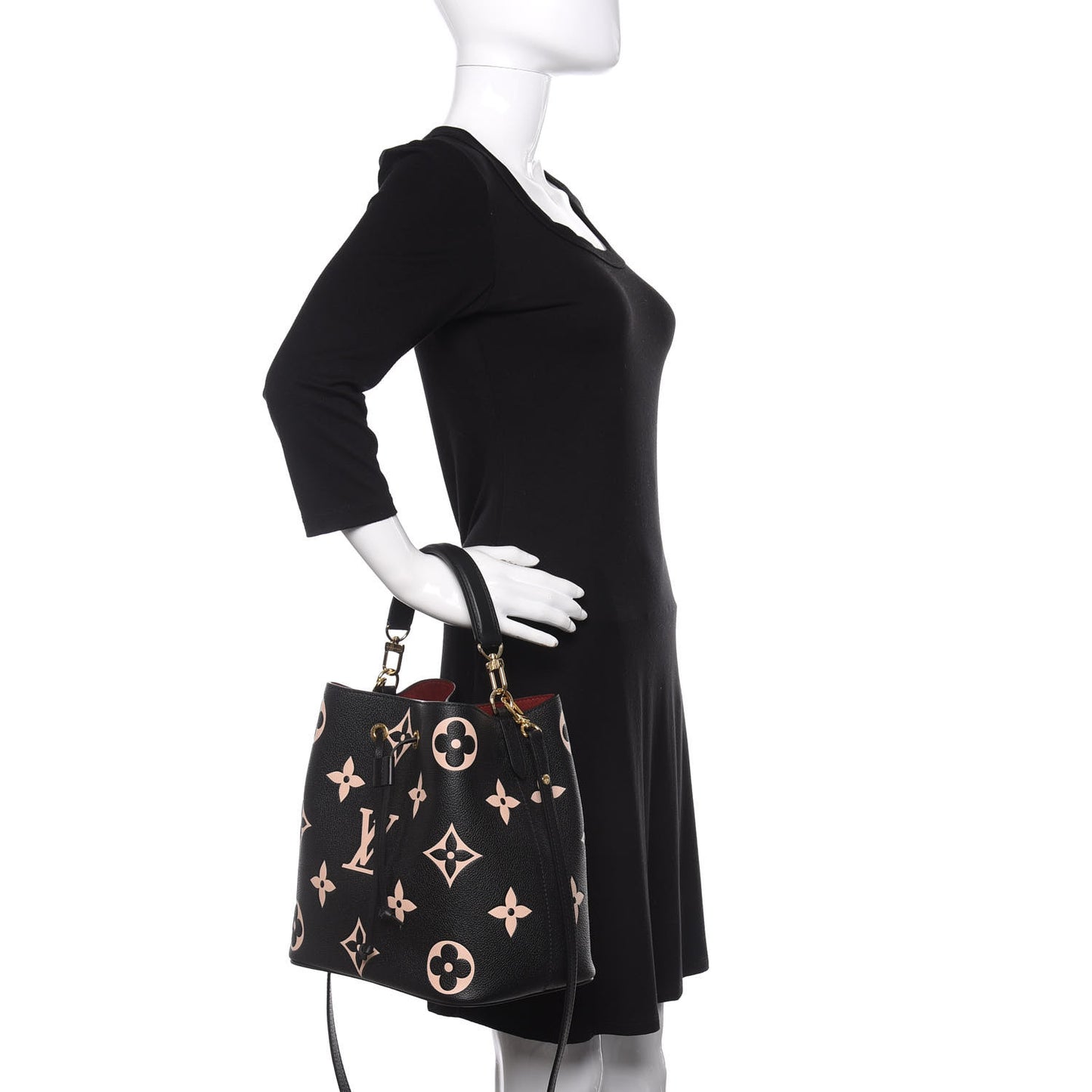 Empreinte Monogram Giant Neonoe MM Black Beige