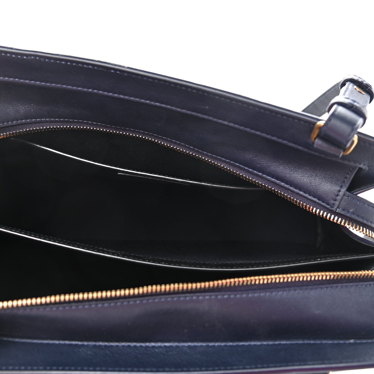 Smooth Calfskin Small East Side Tote Black