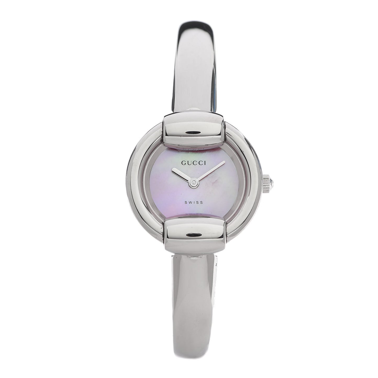 Stainless Steel Pink Mother of Pearl 25mm 1400L Quartz Watch