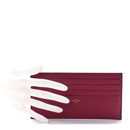 Louis Vuitton Calfskin Felicie Card Holder Insert Fuchsia 2 of 9