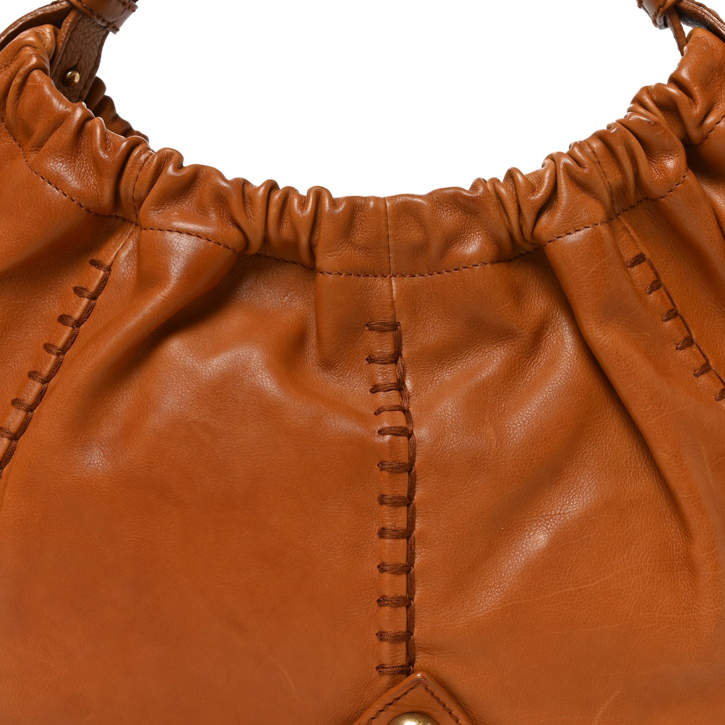 Calfskin Vincennes Mombasa Hobo Tan