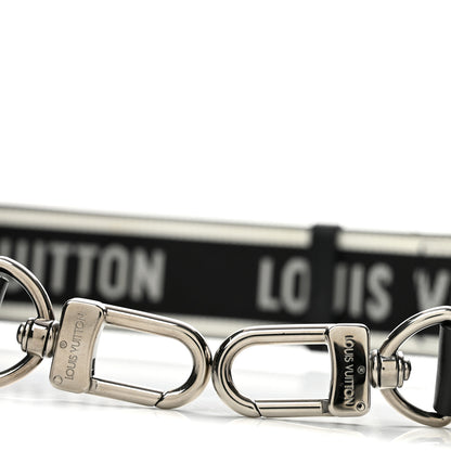 Louis Vuitton Nylon Jacquard Sporty Bandouliere Shoulder Strap Black 7 of 8