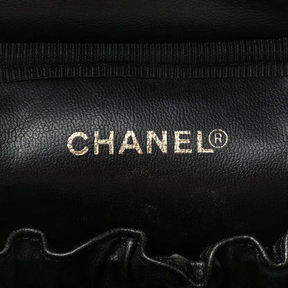Chanel Caviar Vanity Cosmetic Case Black 8 of 10