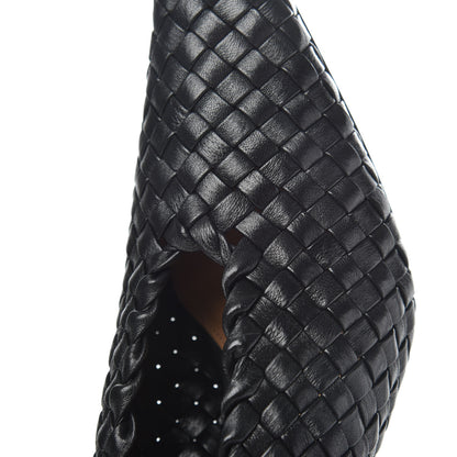 Bottega Veneta Nappa Intrecciato Almond Pumps 36 Black 11 of 11