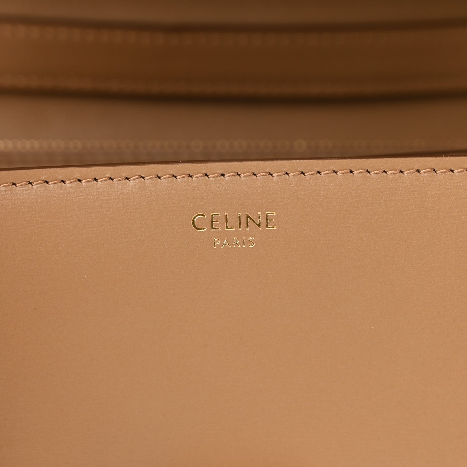 Celine Box Calfskin Medium Classic Box Flap Bag Light Camel 7 of 14
