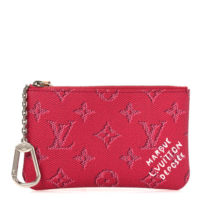 Louis Vuitton Monogram Heritage Key Pouch S Pondicherry Pink 3 of 8