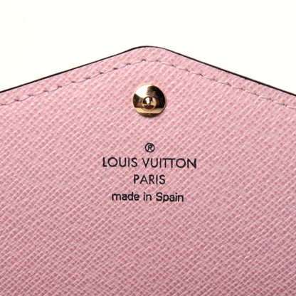 Louis Vuitton Monogram Sarah Wallet NM Rose Ballerine 8 of 9