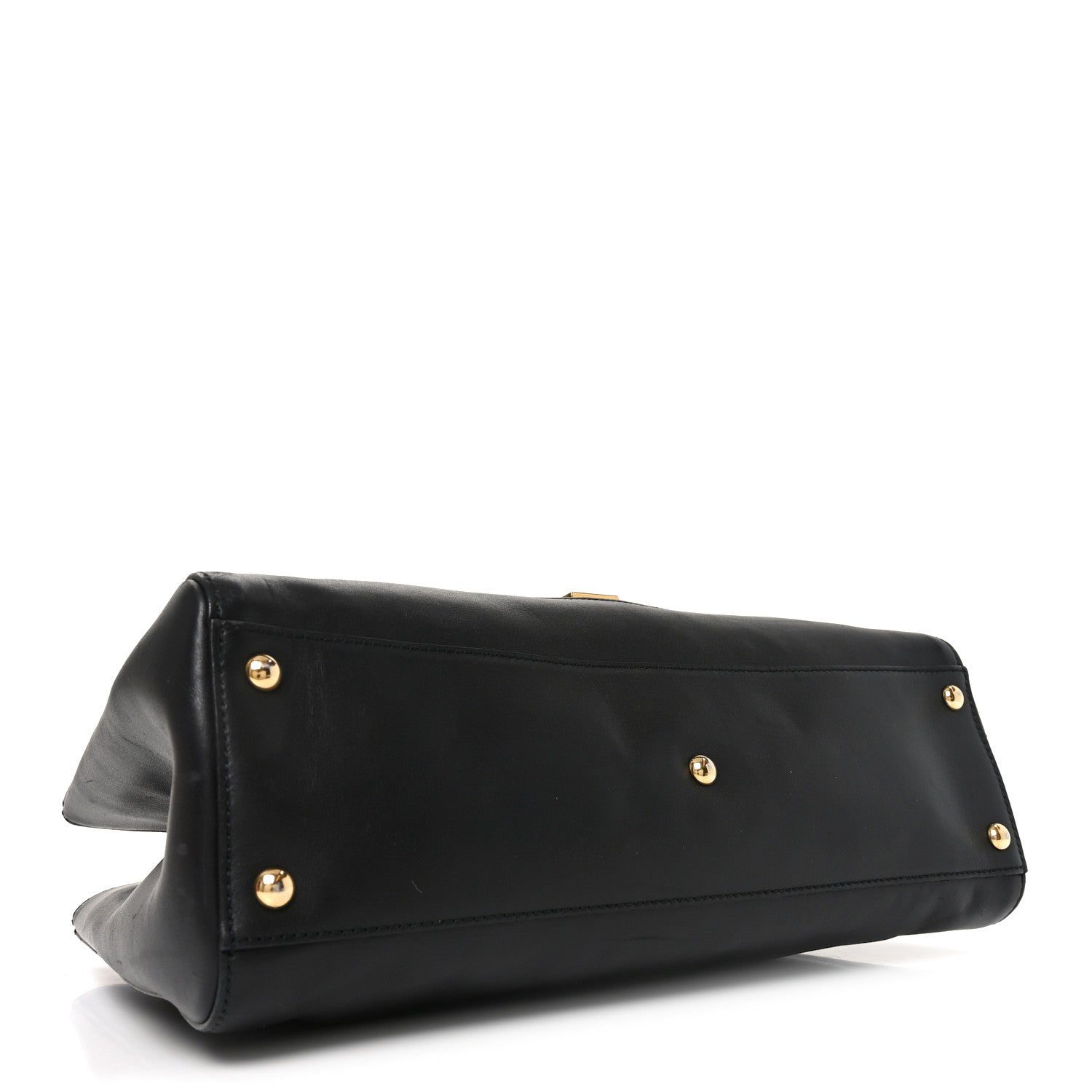 Gucci Calfskin Large Sylvie Top Handle Tote Black 4 of 12