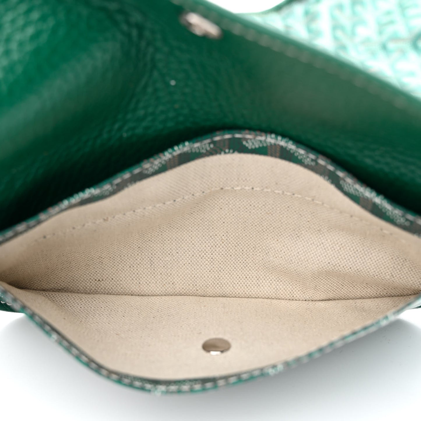 Goyardine Sac Hardy Pet Carrier PM Green