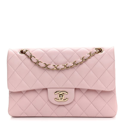 Chanel Caviar Quilted Small Double Flap Light Pink 1 of 11