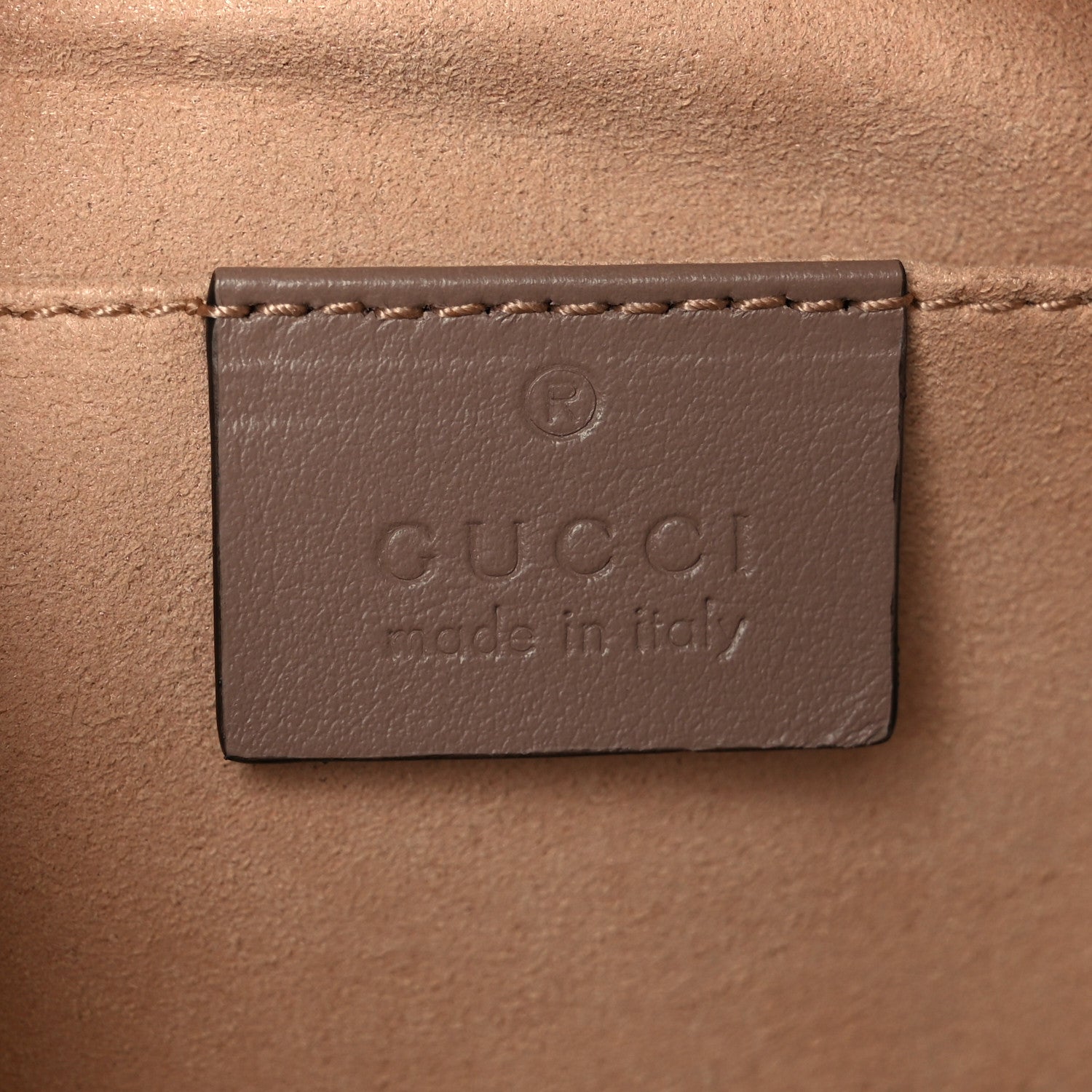 Gucci Calfskin Matelasse Small GG Marmont Chain Shoulder Bag Porcelain Rose 6 of 11
