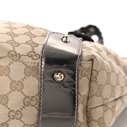 Gucci Monogram Medium Pelham Shoulder Bag Grey 13 of 21
